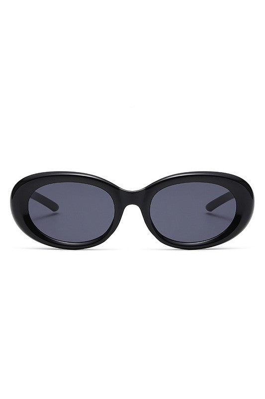 Oval Retro 90s Round Tinted Clout Sunglasses