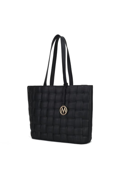 MKF Collection Rowan Woven Tote Bag by Mia K