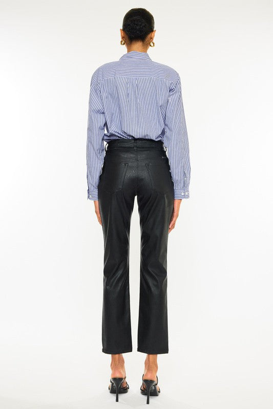 High Rise Skinny Straight Jean