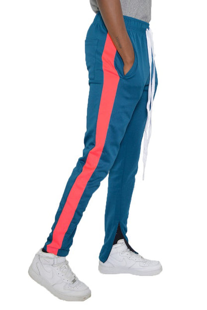 SINGLE STRIPE TRACK PANTS