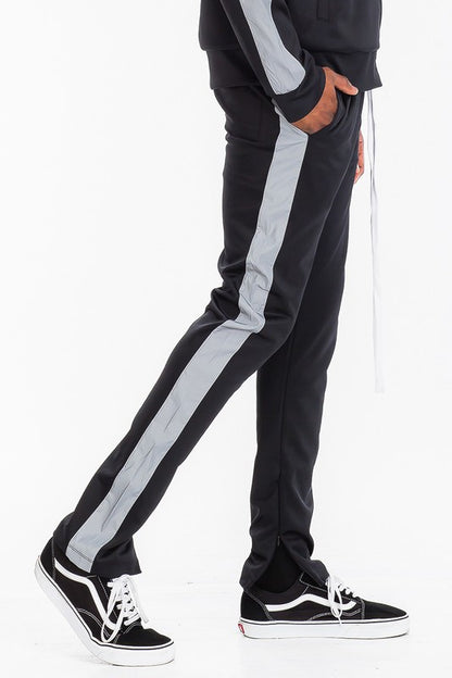 SINGLE STRIPE TRACK PANTS