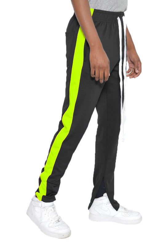 SINGLE STRIPE TRACK PANTS