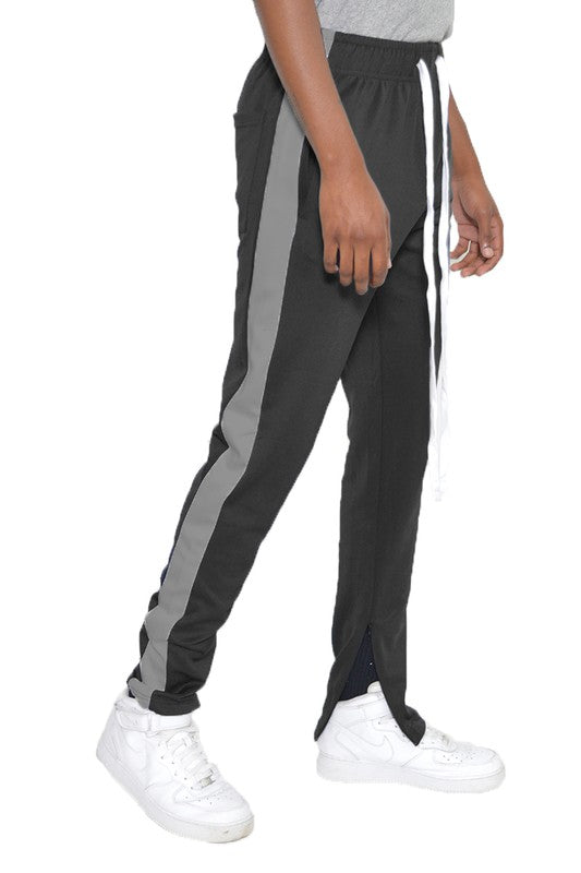 SINGLE STRIPE TRACK PANTS