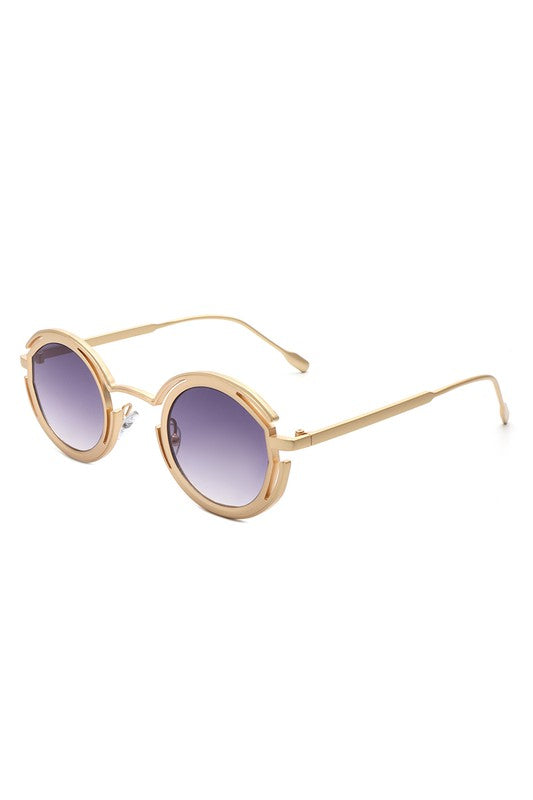 Fashion Circle Geometric Round Sunglasses