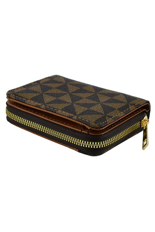 PM Monogram Accordion Bi-fold Wallet