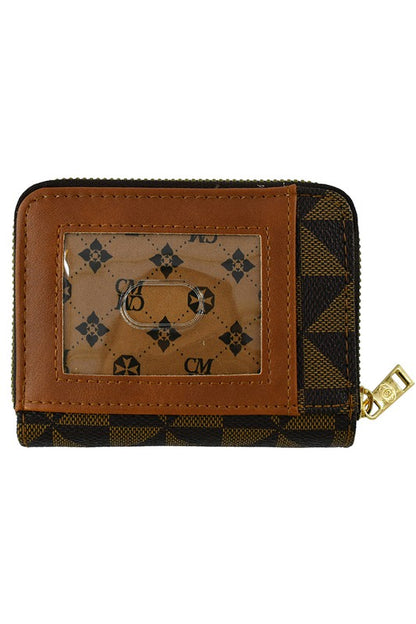 PM Monogram Accordion Bi-fold Wallet