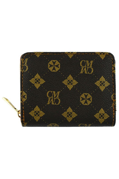 CM Monogram Accordion Bi-fold Wallet