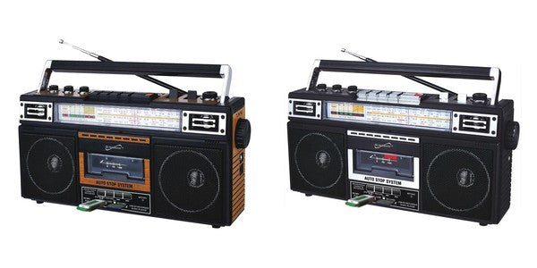 Supersonic 4 Band BT Radio & MP3 & Cassette Player