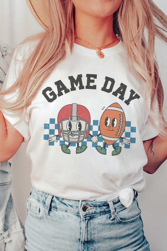 CHECKER GAME DAY GRAPHIC TEE