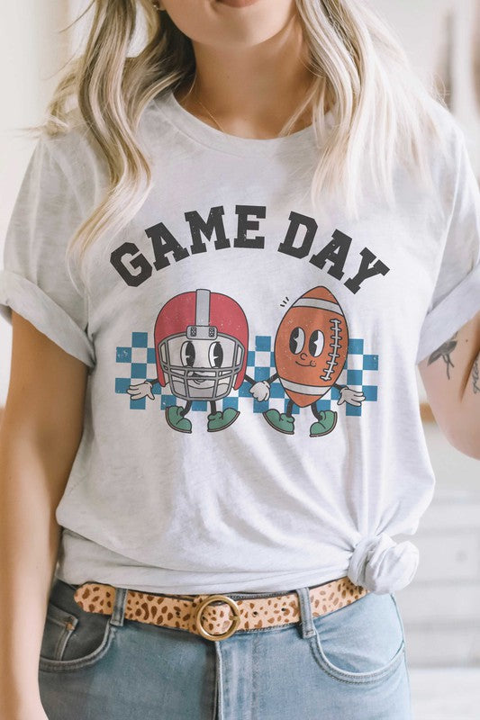 CHECKER GAME DAY GRAPHIC TEE