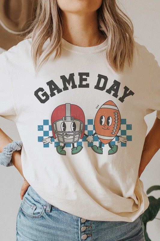 CHECKER GAME DAY GRAPHIC TEE