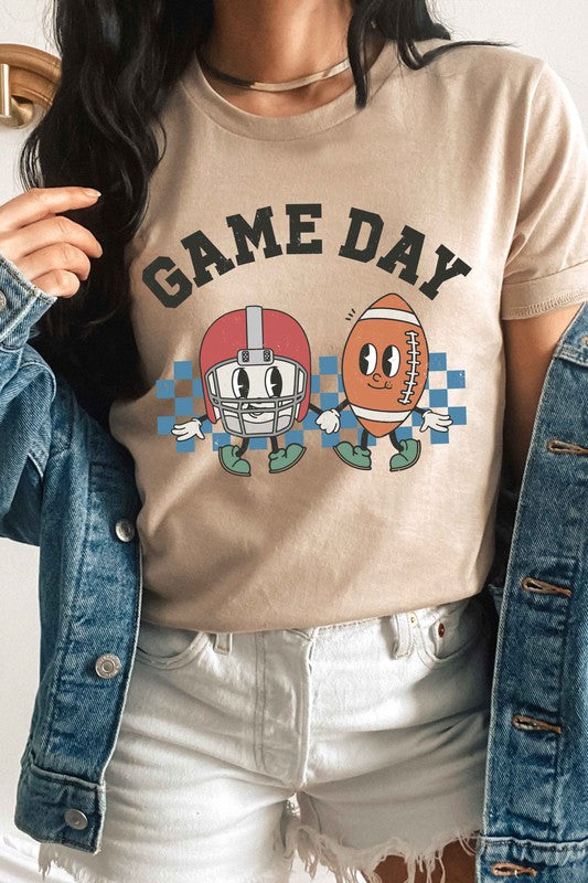 CHECKER GAME DAY GRAPHIC TEE