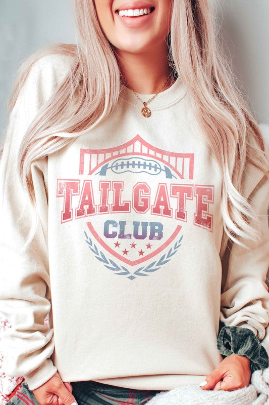 FOOTBALL TAILGATE CLUB GRAPHIC SWEATSHIRT