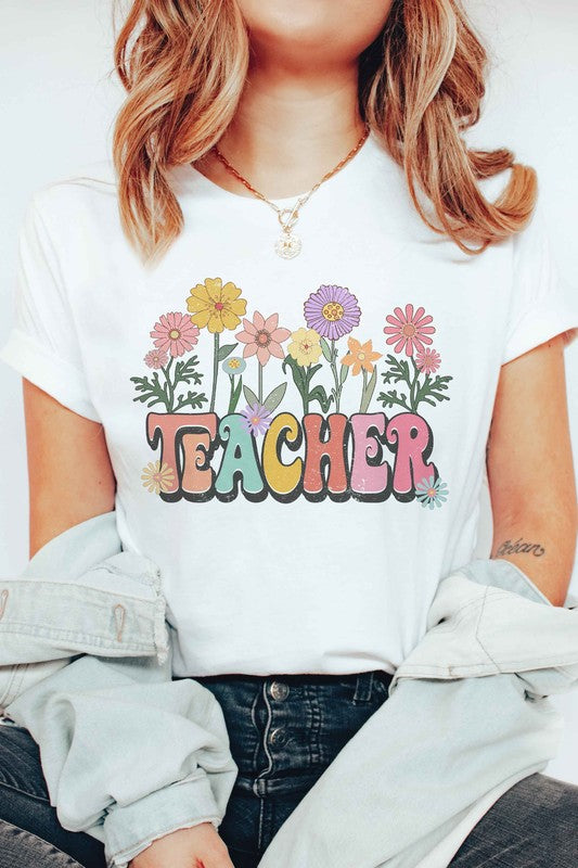 WILDFLOWER TEACHER Graphic Tee