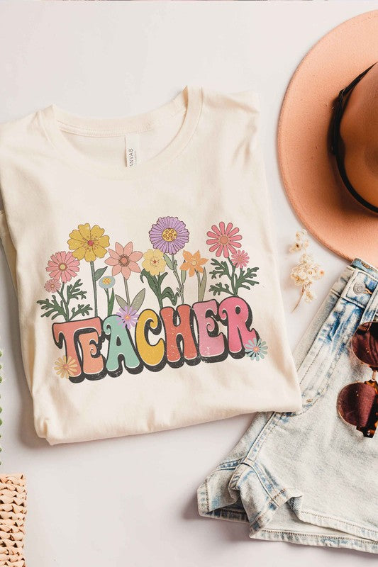 WILDFLOWER TEACHER Graphic Tee