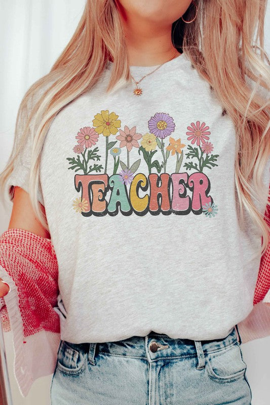 WILDFLOWER TEACHER Graphic Tee