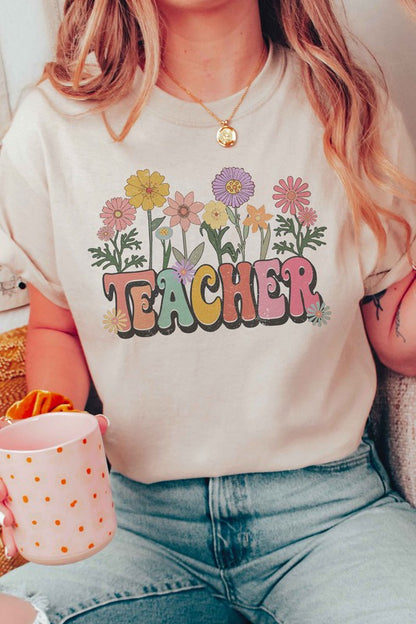 WILDFLOWER TEACHER Graphic Tee