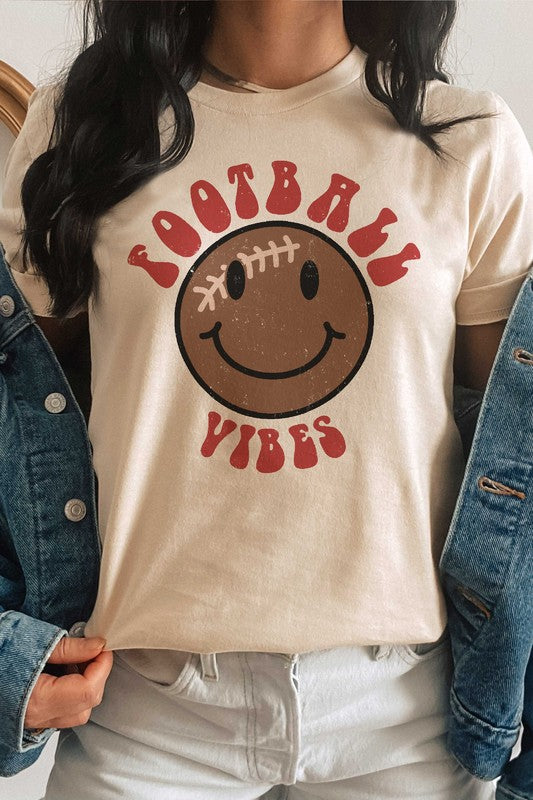 FOOTBALL VIBES GRAPHIC TEE