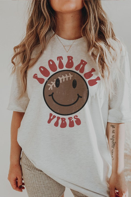 FOOTBALL VIBES GRAPHIC TEE