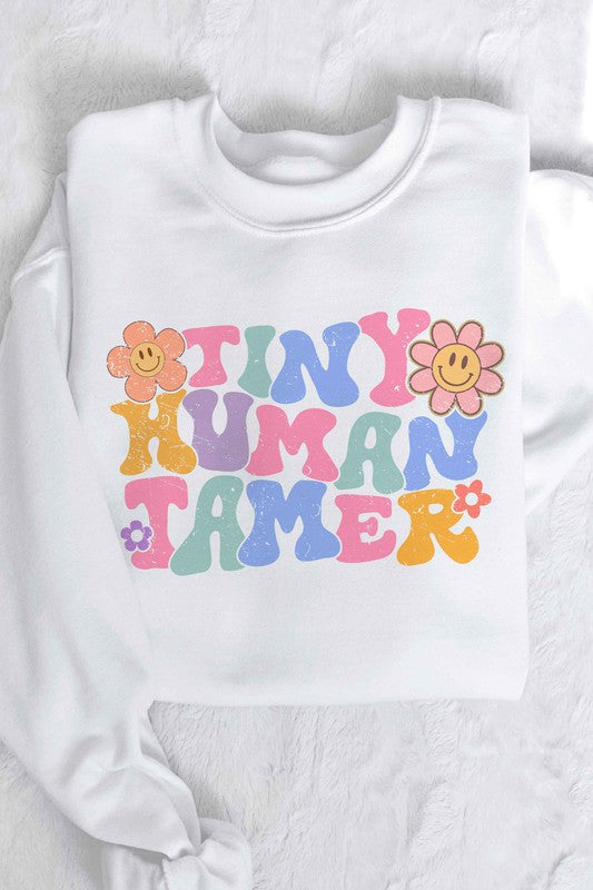 TINY HUMAN TAMER Graphic Sweatshirt