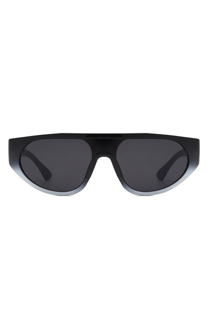 Round Flat Top Retro Fashion Sunglasses