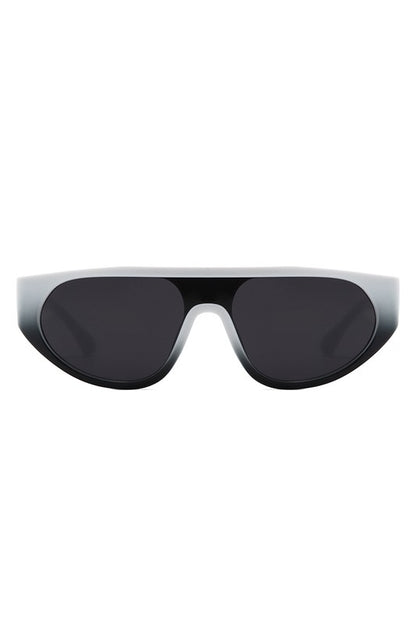 Round Flat Top Retro Fashion Sunglasses