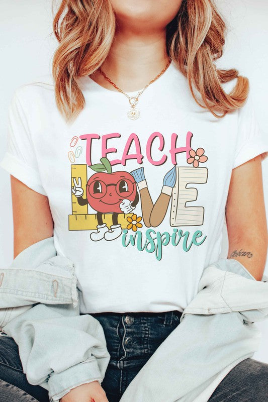 TEACH LOVE INSPIRE Graphic Tee