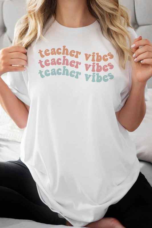 TEACHER VIBES Graphic Tee