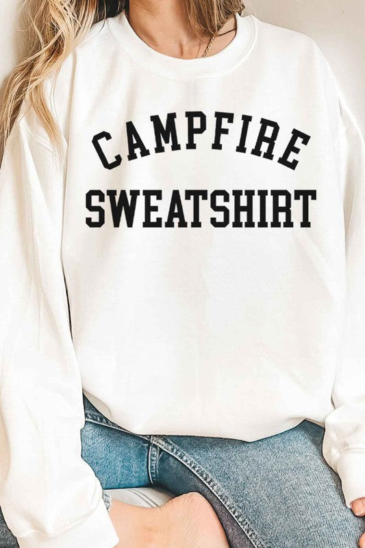 CAMPFIRE SWEATSHIRT GRAPHIC SWEATSHIRT