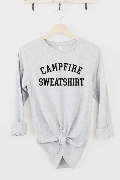 CAMPFIRE SWEATSHIRT LONG SLEEVE TEE