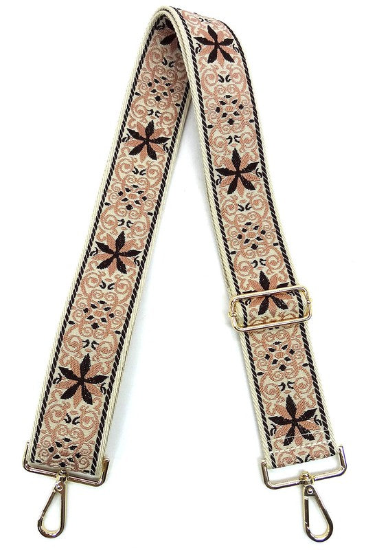 2 Inches Wide Aztec Tribal Pattern Guitar Strap