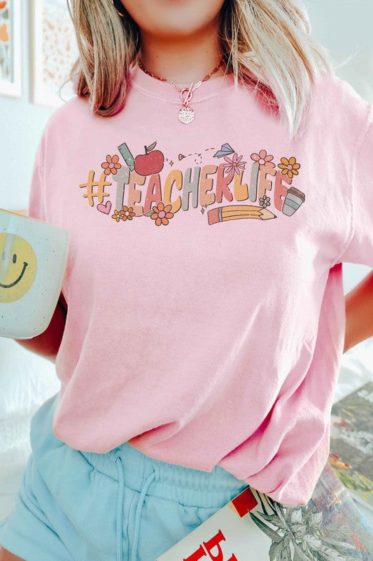 RETRO TEACHERLIFE GRAPHIC TEE