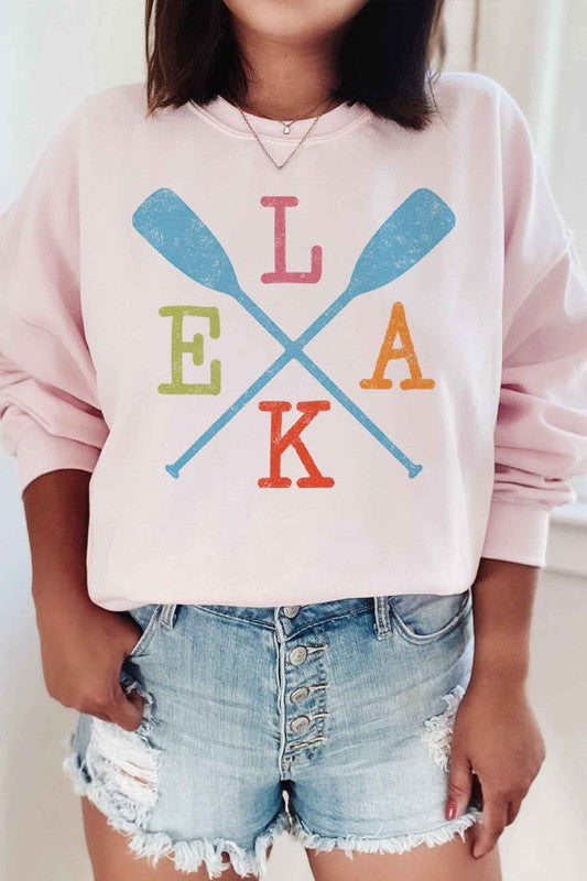 LAKE PADDLE OVERSIZED SWEATSHIRT