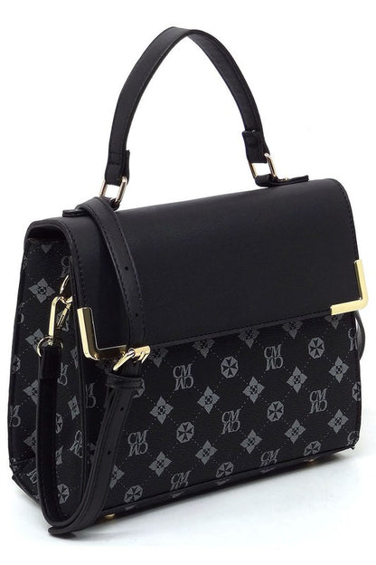 CM Monogram Top Handle Satchel