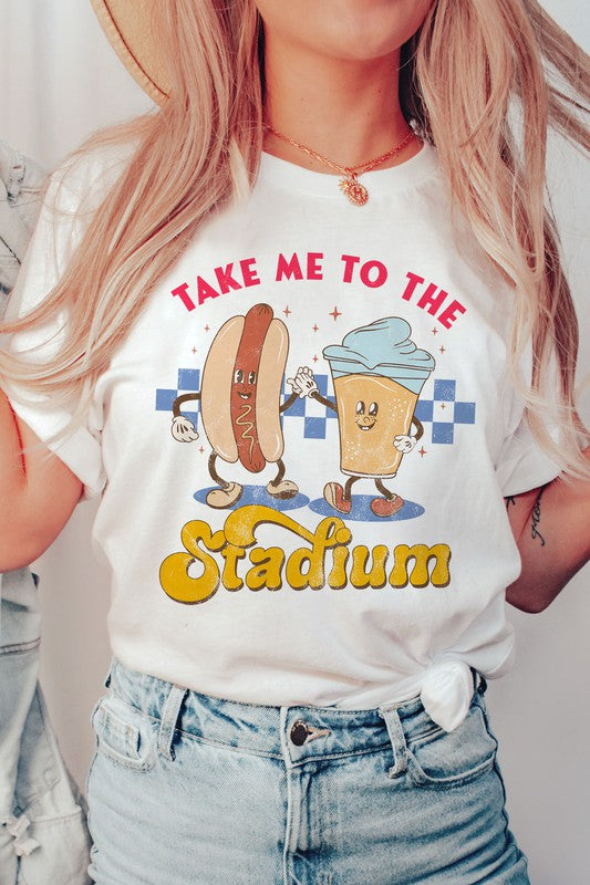 TAKE ME TO THE STADIUM GRAPHIC TEE