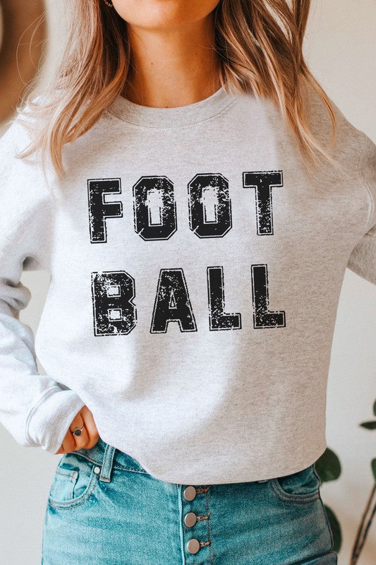 FOOTBALL GRAPHIC SWEATSHIRT