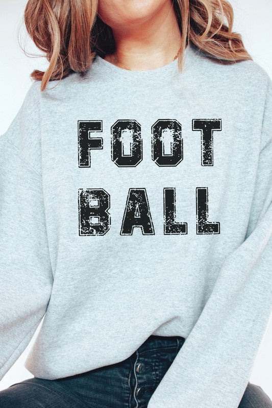 FOOTBALL GRAPHIC SWEATSHIRT