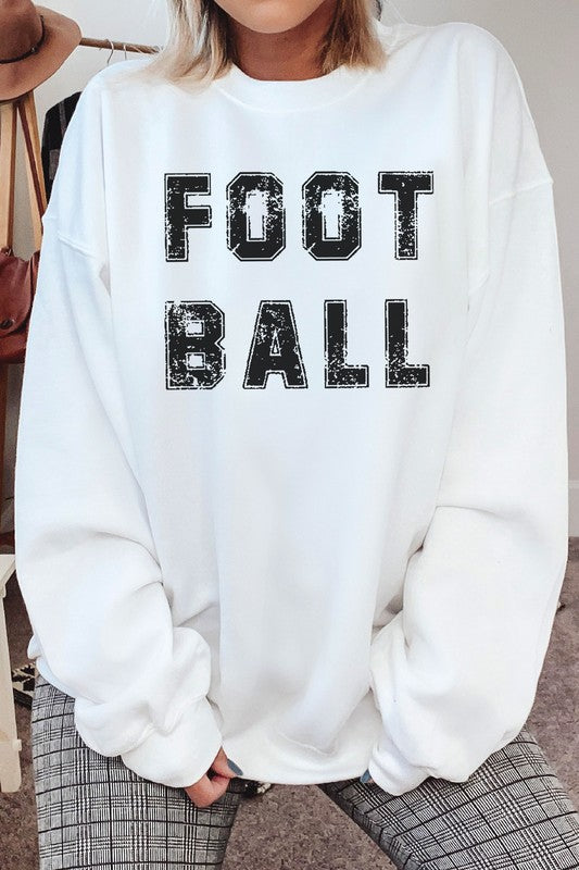 FOOTBALL GRAPHIC SWEATSHIRT