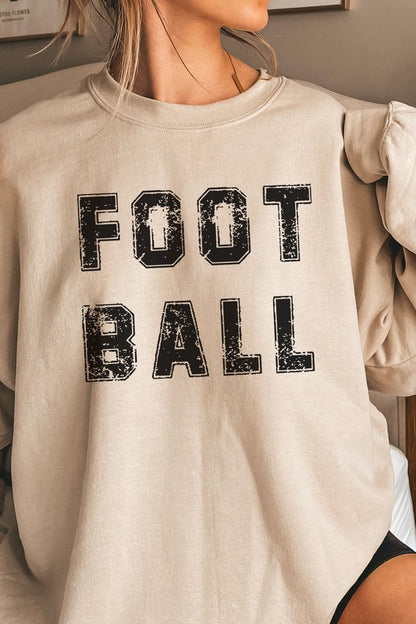 FOOTBALL GRAPHIC SWEATSHIRT