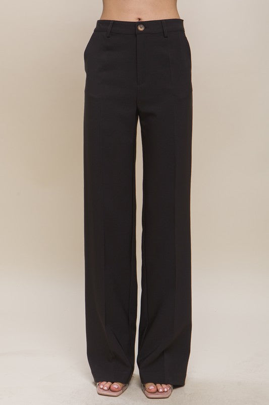 Formal Straight Leg Blazer Pants