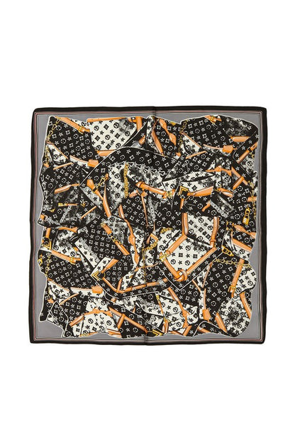 Geometric Pattern Printed Scarf