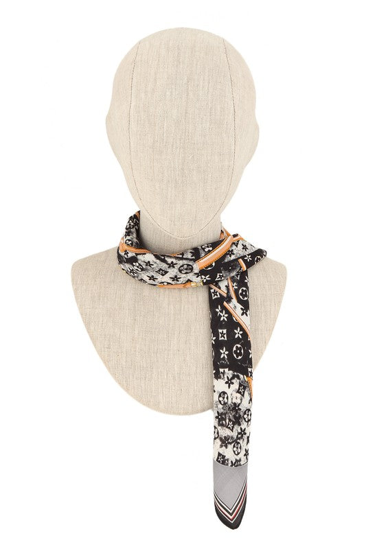 Geometric Pattern Printed Scarf