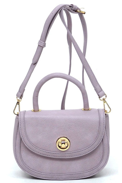 Fashion Flap Saddle Satchel