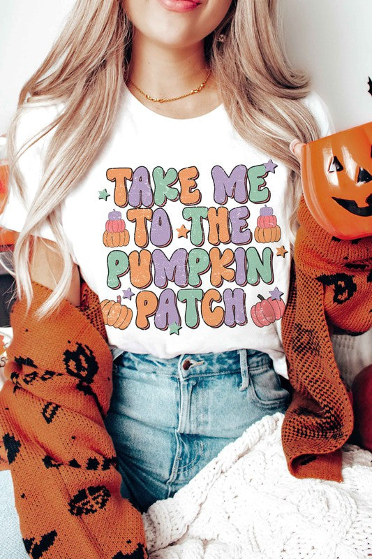 TAKE ME TO THE PUMPKIN PATCH Graphic Tee