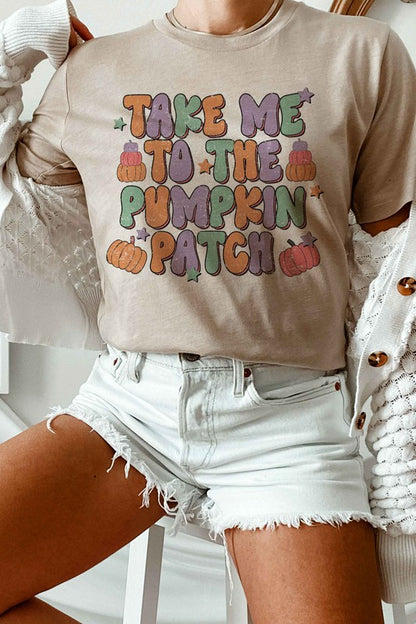 TAKE ME TO THE PUMPKIN PATCH Graphic Tee