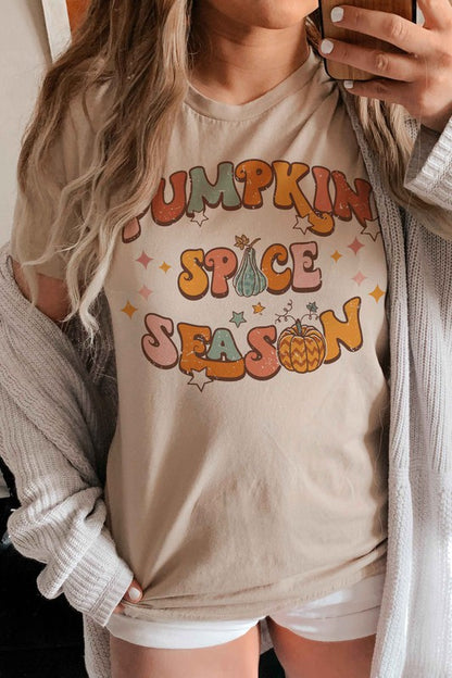 RETRO PUMPKIN SPICE SEASON Graphic Tee