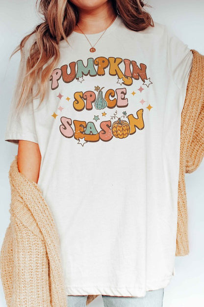 RETRO PUMPKIN SPICE SEASON Graphic Tee