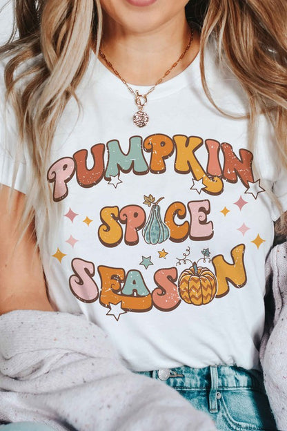 RETRO PUMPKIN SPICE SEASON Graphic Tee