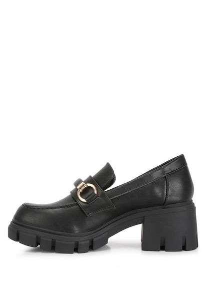 Evangeline Chunky Platform Loafers