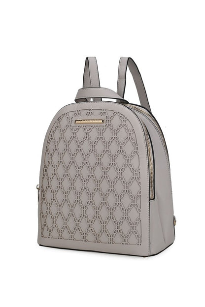 MKF Sloane Multi compartment Backpack by Mia K